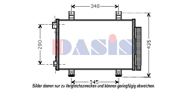 AKS DASIS Lauhdutin, ilmastointilaite 322023N